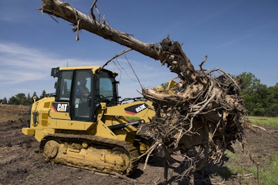 The Cat 953K track loader has been designed to be more productive and fuel efficient. Photo: Cat