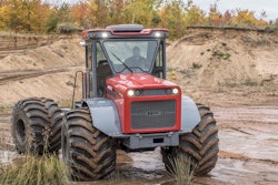 ARDCO’s AMT 400 comes with a 200-horsepower Cummins diesel engine and payload of 28,000 pounds.