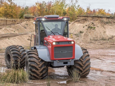 ARDCO’s AMT 400 comes with a 200-horsepower Cummins diesel engine and payload of 28,000 pounds.