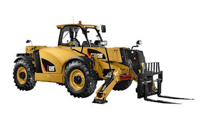 Caterpillar adds a variety of improvements to its Cat TH514D Telehandler. Photos: Cat