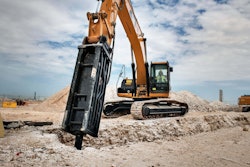 The Cat B20, B30 and B35 hydraulic hammers are designed for such jobsites as quarries, road construction, demolition and general construction. They can operate a variety of tools.