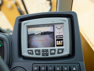 Cat Th514 D Telehandler Display