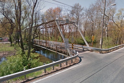 The Craighead Bridge in XX, Pa. Photo: Google Earth