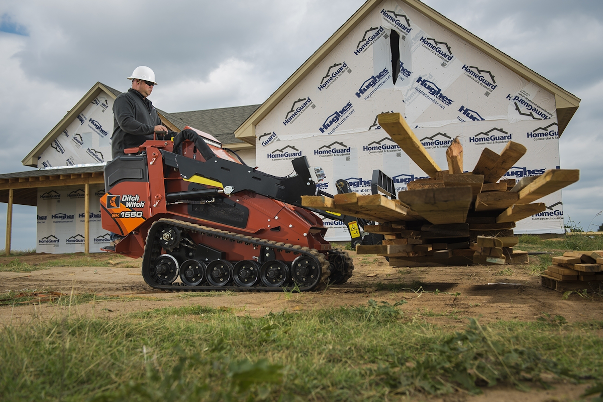 Ditch Witch launches SK1550, its largest, most powerful mini skid steer