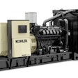 Kohler’s KD Series generators are sized for industrial applications.