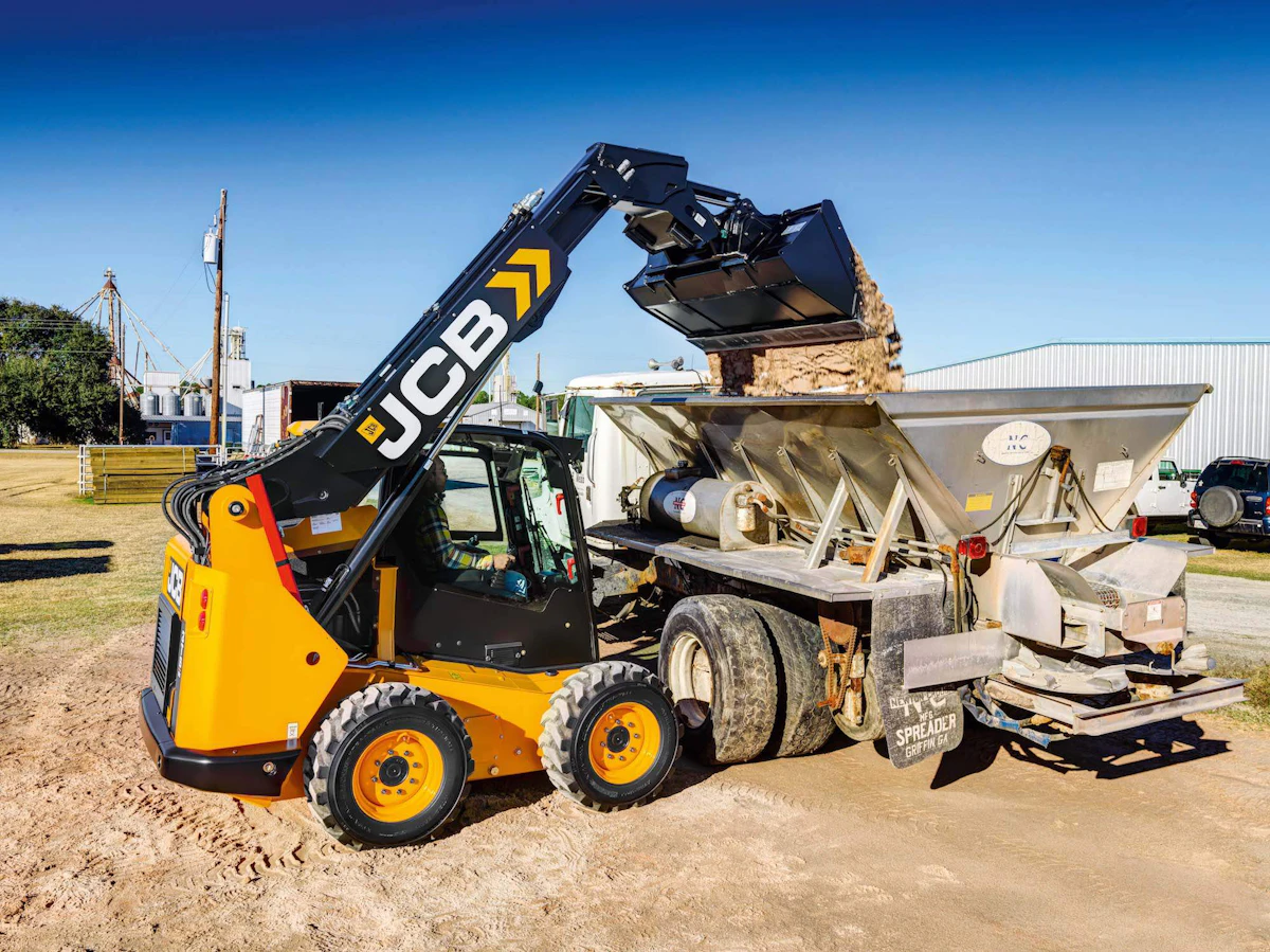 JCB Launches Teleskid At ConExpo SSL Telehandler Hybrid s Benefits jcb-launches-teleskid-at-conexpo-ssl-telehandler-hybrid-s-benefits