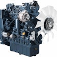 No longer a maker of engines for compact equipment, Kubota’s V5009 engine pulls 211 horsepower out of four cylinders and five-liters displacement.