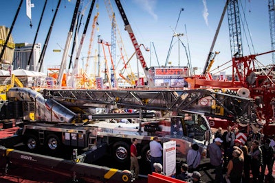 TMS9000-2 on display at ConExpo 2017. Photo credit: Wayne Grayson