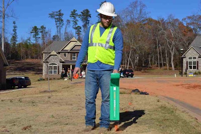 The Vision FLX2 underground utility locator is designed for power companies and secondary power contractors. It is one of three new locators unveiled by McLaughlin at ConExpo.