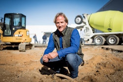 2017 Contractor of the Year winner Roy Chipley poses on a Florence, South Carolina, jobsite. Photo: Wayne Grayson