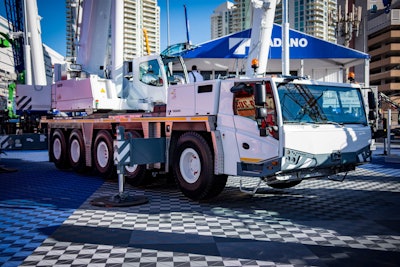 Tadano at ConExpo. Photo: Wayne Grayson