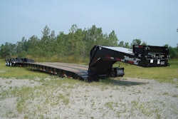 Talbert 55-ton trailer
