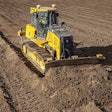 Trimble now has 2D/3D GPS machine control without the need for GPS receivers mounted on the blade of the dozer. Photo: Trimble