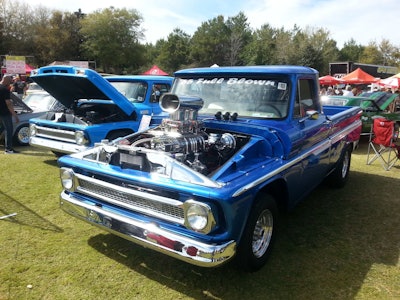 Chances are you’ve never seen a blown 1965 Chevy C10. Neither had Ron Parrish of Robertsdale, Ala. As if 827 horsepower wasn’t enough out of a small block 408, Ron opted for nitrous which pushes this pickup to over 1,000 ponies. Check out additional photos in the gallery below.