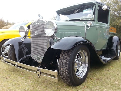The oldest pickup HWT could find at the show was a 1930 Ford courtesy of Robert Sutton of Lynn Haven, Fla.