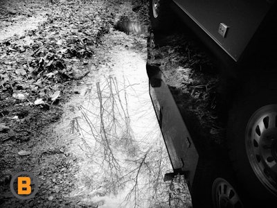 Bollinger Motors offered a sneak peek today of its all-electric pickup/SUV which will debut in July.