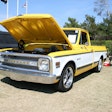 1969 Chevy C10 powered by a 355 that’s mated to a 700 R4 transmission. Owner Joey Merritt of Alabama has it up for sale at $32,500. Call him at 334-726-5145. Additional pictures are below.
