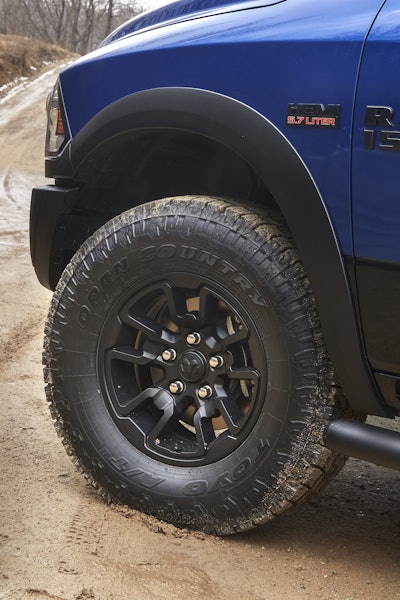 2017 Ram 1500 Rebel Blue Streak