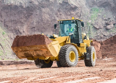 Caterpillar says the design of its new 950 GC wheel loader was informed by its customers telematics data.
