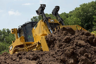Caterpillar’s D8T is now available with several new options including a Semi-U blade that moves more material per pass. Photos: Caterpillar