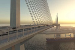 Artist rendering of the new Harbor Bridge.