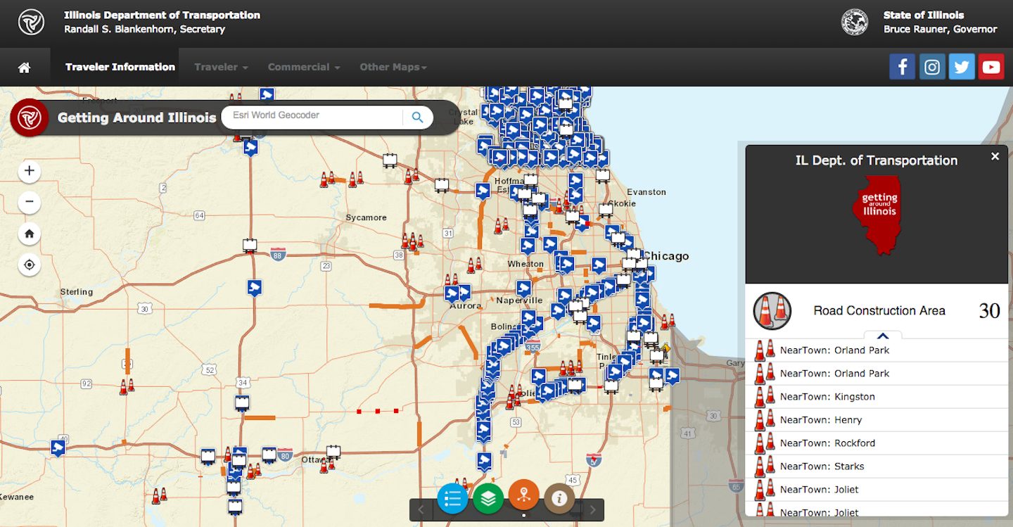 Illinois DOT adds mobile functionality to Getting Around Illinois