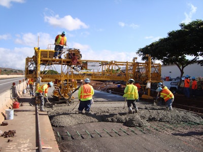 Terex Bid-Well Flatwork Paving