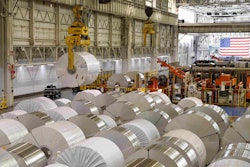 Aluminum coils from Ford’s recycling system.