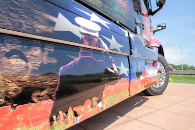 4 Volvo Trucks Ride For Freedom Truck