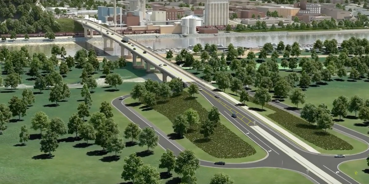 MnDOT, WisDOT officials break ground on Red Wing Bridge project ...