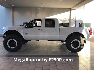 F250 R Ford Super Duty Super Raptor Mega Raptor Conversion 2