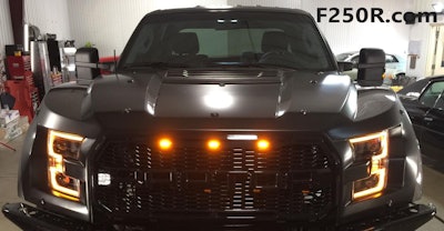 F250 R Ford Super Duty Super Raptor Mega Raptor Conversion 3