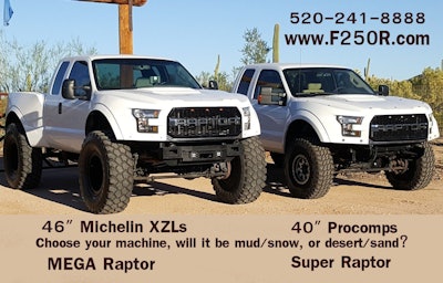 F250 R Ford Super Duty Super Raptor Mega Raptor Conversion 7