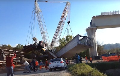 Italy Crane Collapse
