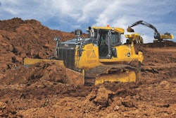 John Deere 950K w PAT blade