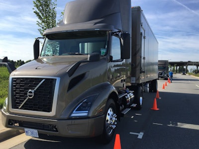 The new Volvo VNR.