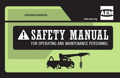 Aem Digger Derrick Safety Manual