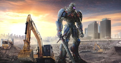 Caterpillar Optimus Prime Transformers The Last Knight