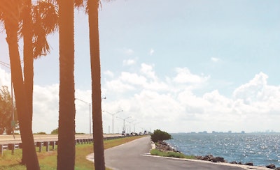 Florida’s Courtney Campbell Causeway Trail.