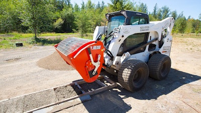Eterra Bmx 600 Mix And Go Skid Steer Concrete Mixer 1