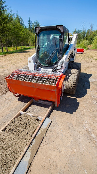 Eterra Bmx 600 Mix And Go Skid Steer Concrete Mixer 2