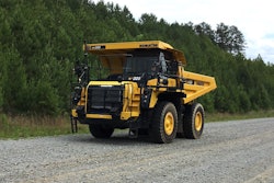 Komatsu HD325-8 off-highway rigid frame truck 1