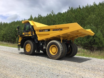 Komatsu unveils HD325-8, HD405-8 off-highway trucks with