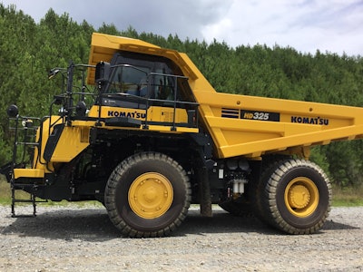 Komatsu Hd325 8 Off Highway Rigid Frame Truck 7