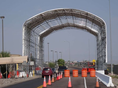 International bridge between Presidio, Texas and Ojinaga, Chihuahua, Mexico. Photo: City of Presidio, Texas.