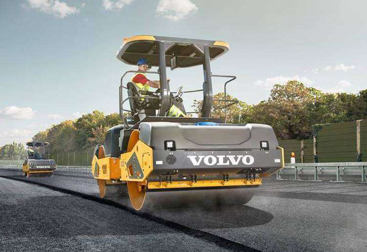 Volvo CE DD140C asphalt compactor