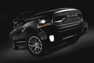 Ram 1500 Tungsten fron three quarter dram