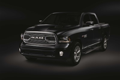 Ram 1500 Tungsten front three quarter