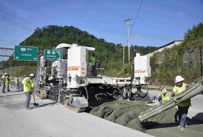 Fox’s new SP 25i places 12-ft. JPPC in inset mode on Ky. 80 in Hazard, Kentucky.