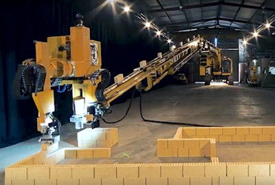 Fastbrick’s robotic bricklayer works like a 3D printer, building homes in just 1-3 days. Photos: Fastbrick